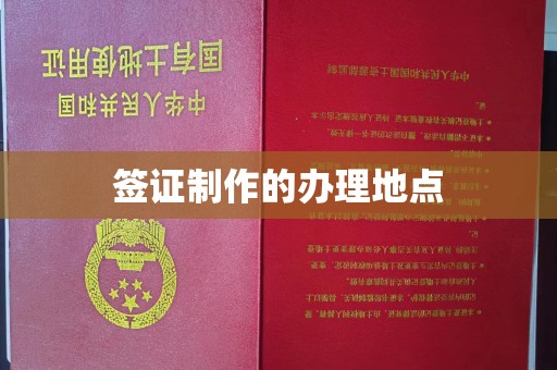 梓潼签证制作的办理地点