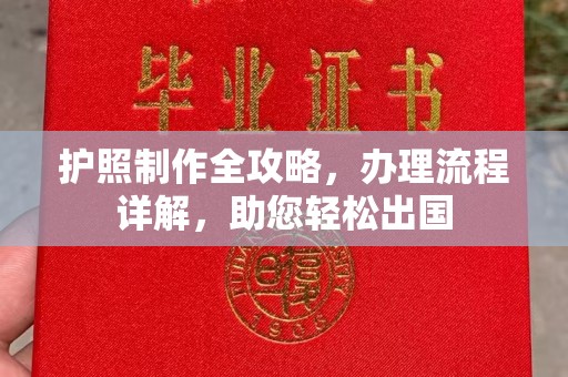 梓潼护照制作全攻略，办理流程详解，助您轻松出国
