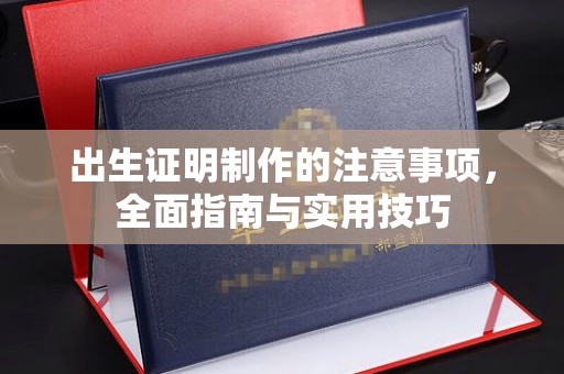 梓潼出生证明制作的注意事项，全面指南与实用技巧